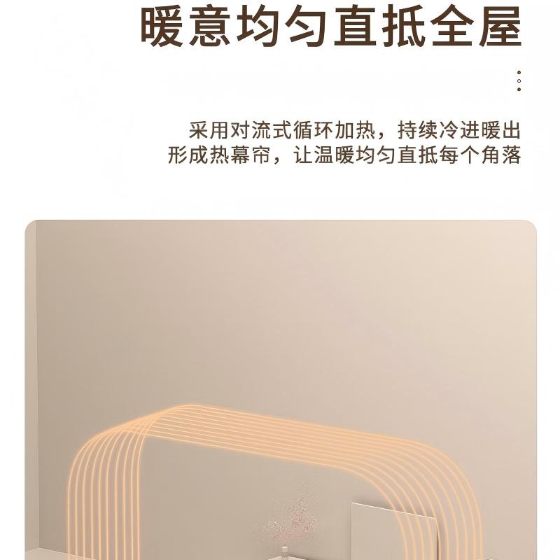 西屋(Westinghouse)家用节能大面积全屋速热电暖器 WTH-S675高清大图
