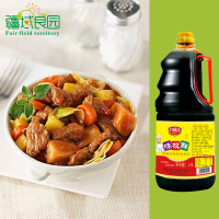 [味极鲜1.9L]疆域良园新品味极鲜酱汁大桶装家用黄豆制造酱油凉拌炒菜调味品料1900ml