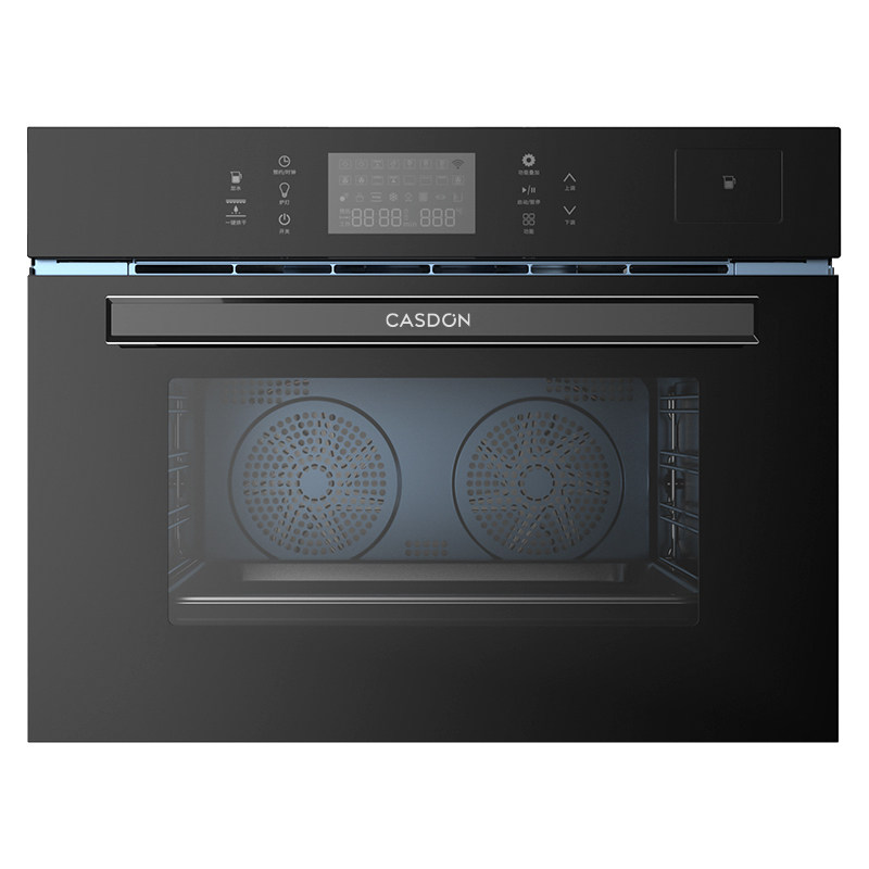凯度CASDON嵌入式厨房一体机SR5628DE11-GK Pro 2800W热风循环触控黑科技下拉门56升大容量
