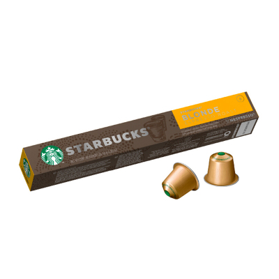 星巴克(Starbucks) 轻度烘焙浓缩咖啡 咖啡胶囊53g(内含10颗)(轻度烘培)