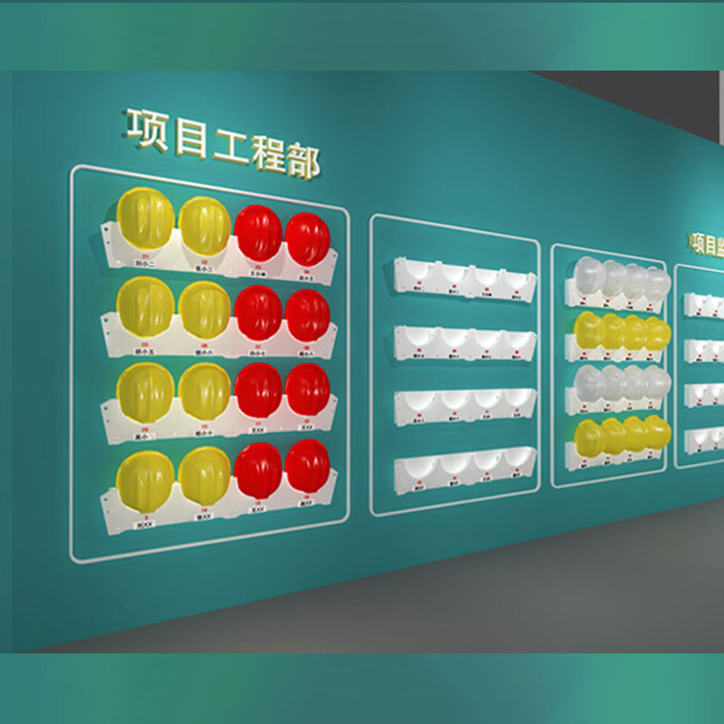 小窝厘安全帽架 5位安全帽架子高清大图