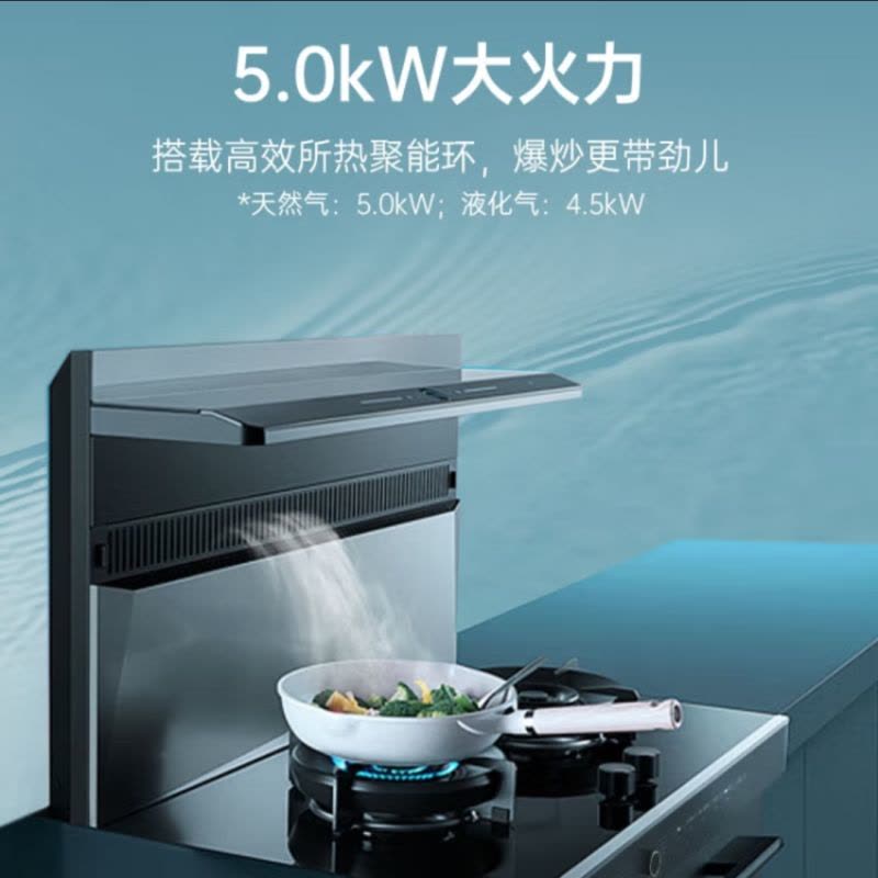 [超级新品]火星人集成灶ET50BCL升级款液化气 左排烟 蒸烤一体集成灶图片