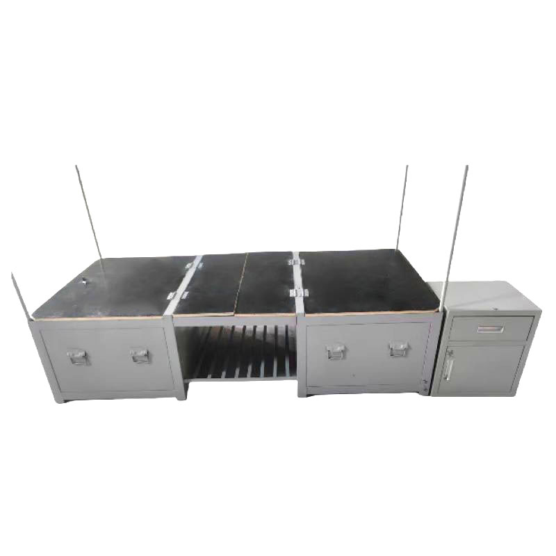 鋆珑 钢制制式床 单人床+床头柜 组高清大图