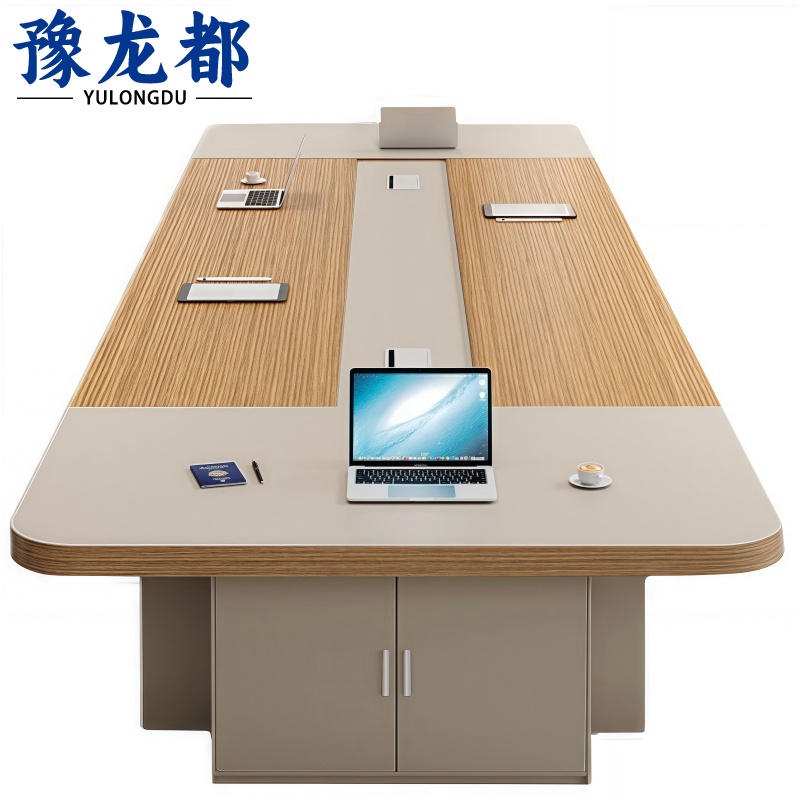 豫龙都会议桌4m 张高清大图