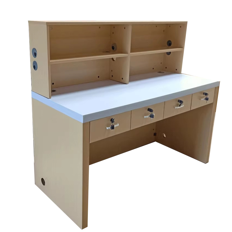 东业家具 定制办公桌维修桌子LY-123Z木质维修台 1000*500*1000 个 米色