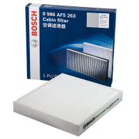博世(BOSCH)空调滤清器0986AF5263(丰田RAV4锐志皇冠卡罗拉汉兰达凯美瑞威驰长城凌傲腾翼雷克萨斯传祺)