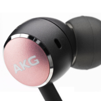 AKG/爱科技 Y100 WIRELESS无线蓝牙颈挂耳机磁吸入耳式耳机 跑步运动型耳机 樱花粉