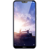 诺基亚 NOKIA X6 全网通 4GB+64GB 暗夜蓝色 双卡双待 移动联通电信4G手机
