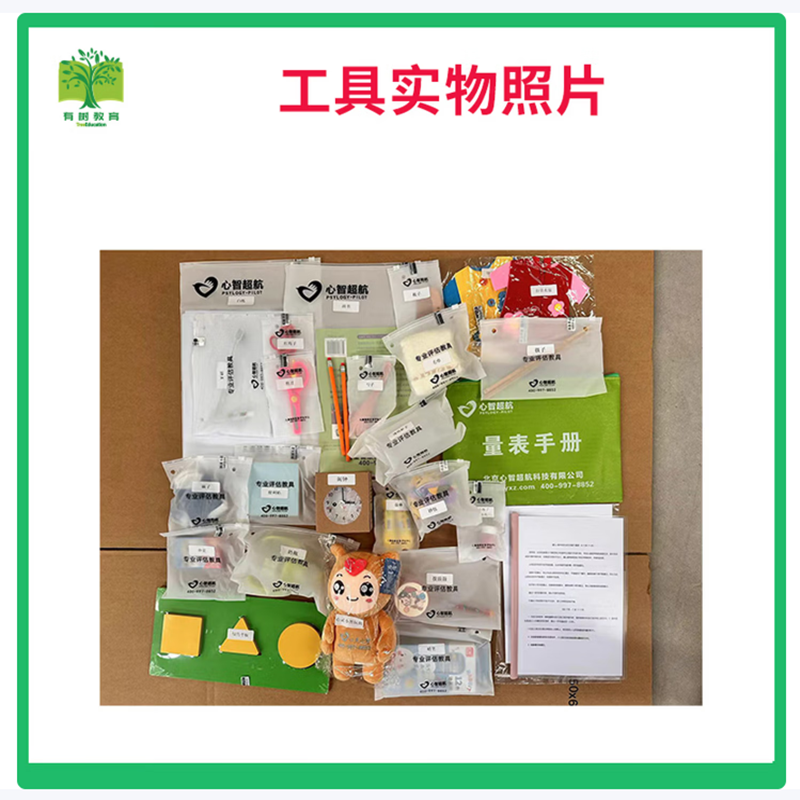 有树 YSXL-SMPG01 S-M婴儿初中学生社会生活能力评估减压工具箱专业早教教具高清大图
