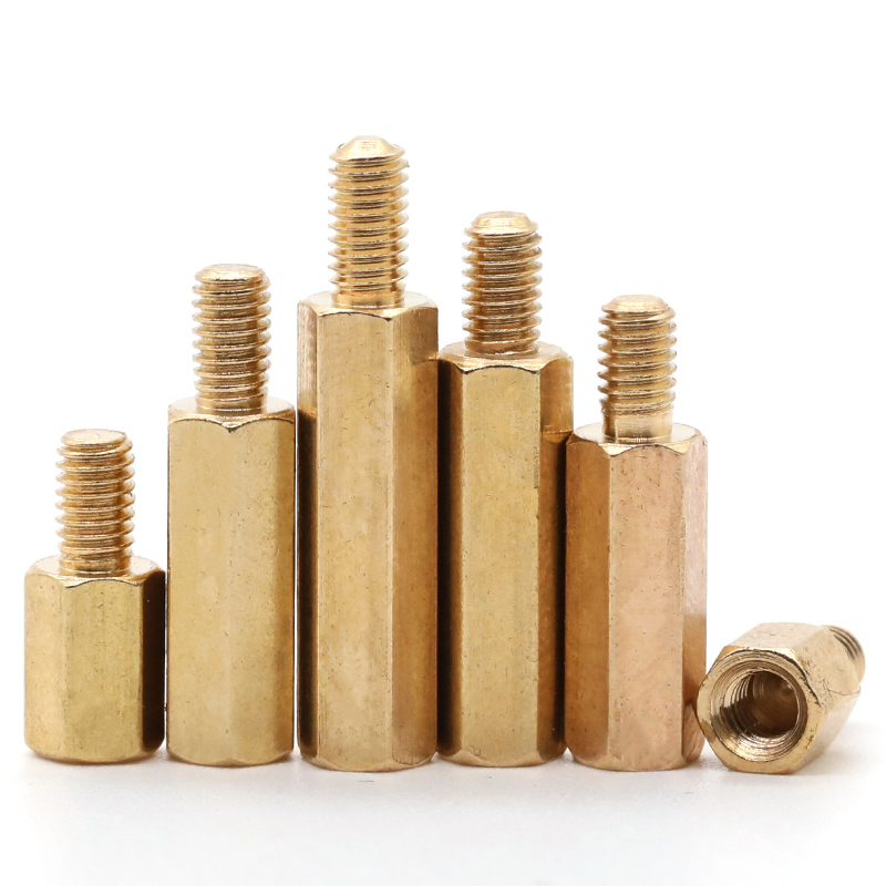 六角铜柱 六角隔离柱 单通铜螺柱 主板铜柱 机箱铜柱 铜柱m2.5视频介