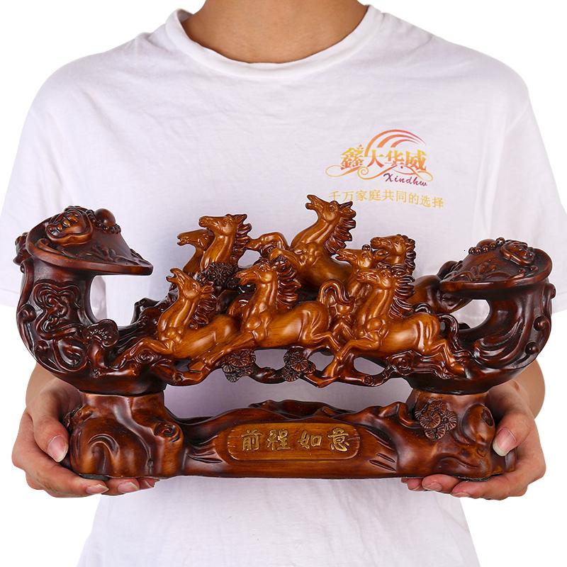 家柏饰(CORATED)马摆件工艺品马生肖摆件办公室办公桌创意客厅装饰艺术品乔迁礼品高清大图