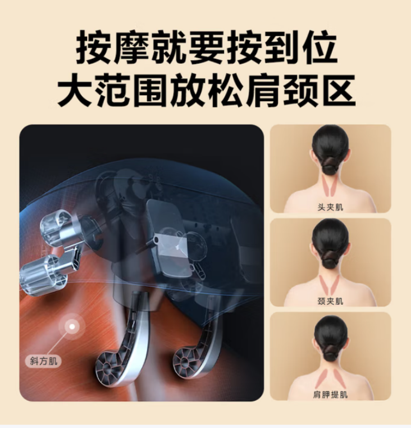 SKG 颈椎按摩器 H5尊享款高清大图
