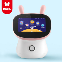 火火兔I9智能机器人语音对话儿童早教玩具人工陪伴家庭教育学习机 粉色
