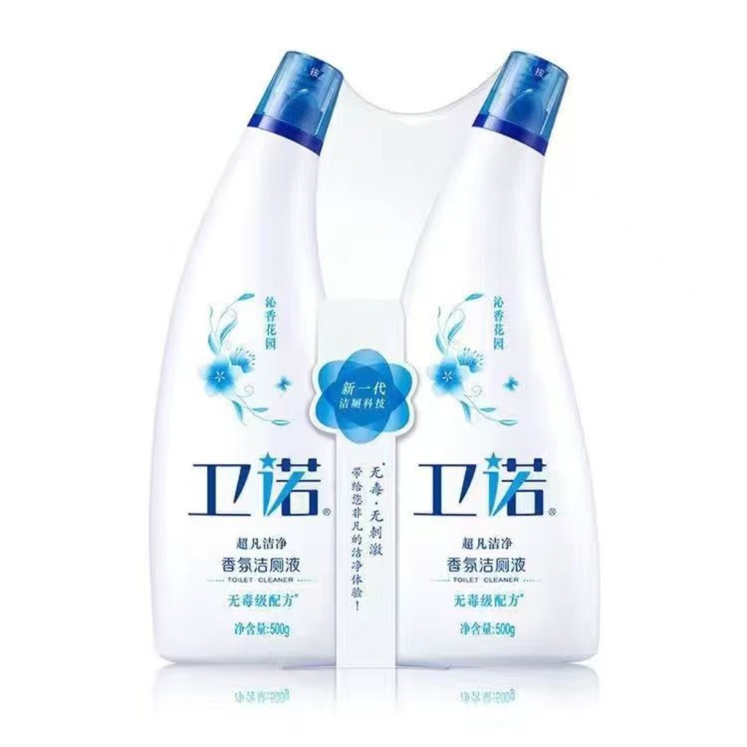 蓝月亮卫诺沁香花园香氛洁厕液500g×2瓶/(单位:组) 500g*2瓶