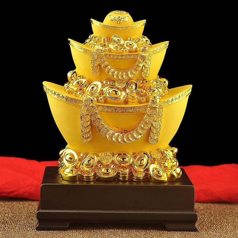 美帮汇金元宝大号财富高升摆件店铺家居装饰摆设开业礼品