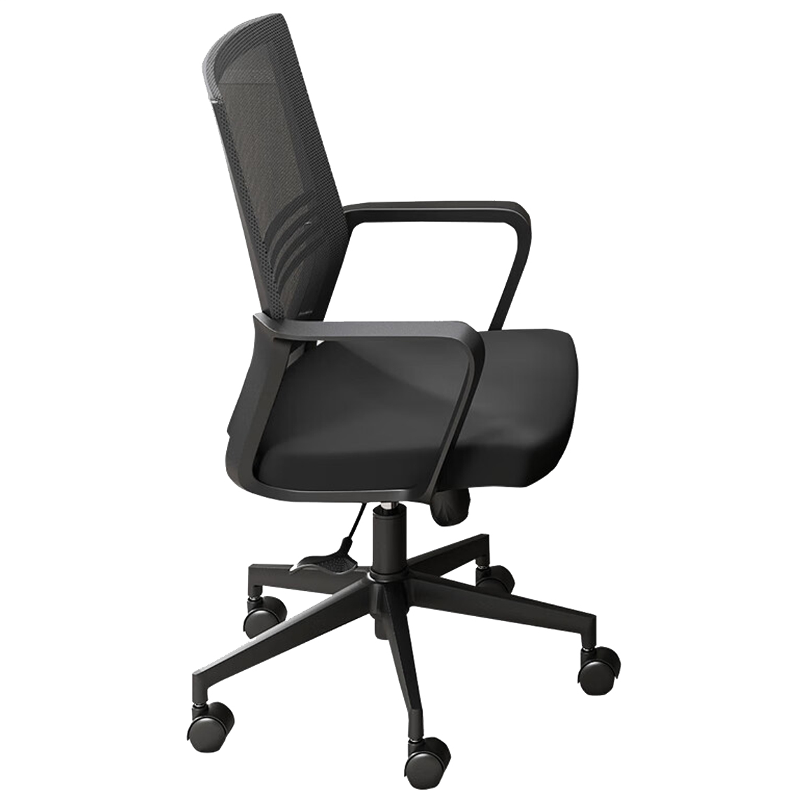 广顺泰 屏风工位办公桌+椅子+柜子 120*60*110cm 套高清大图