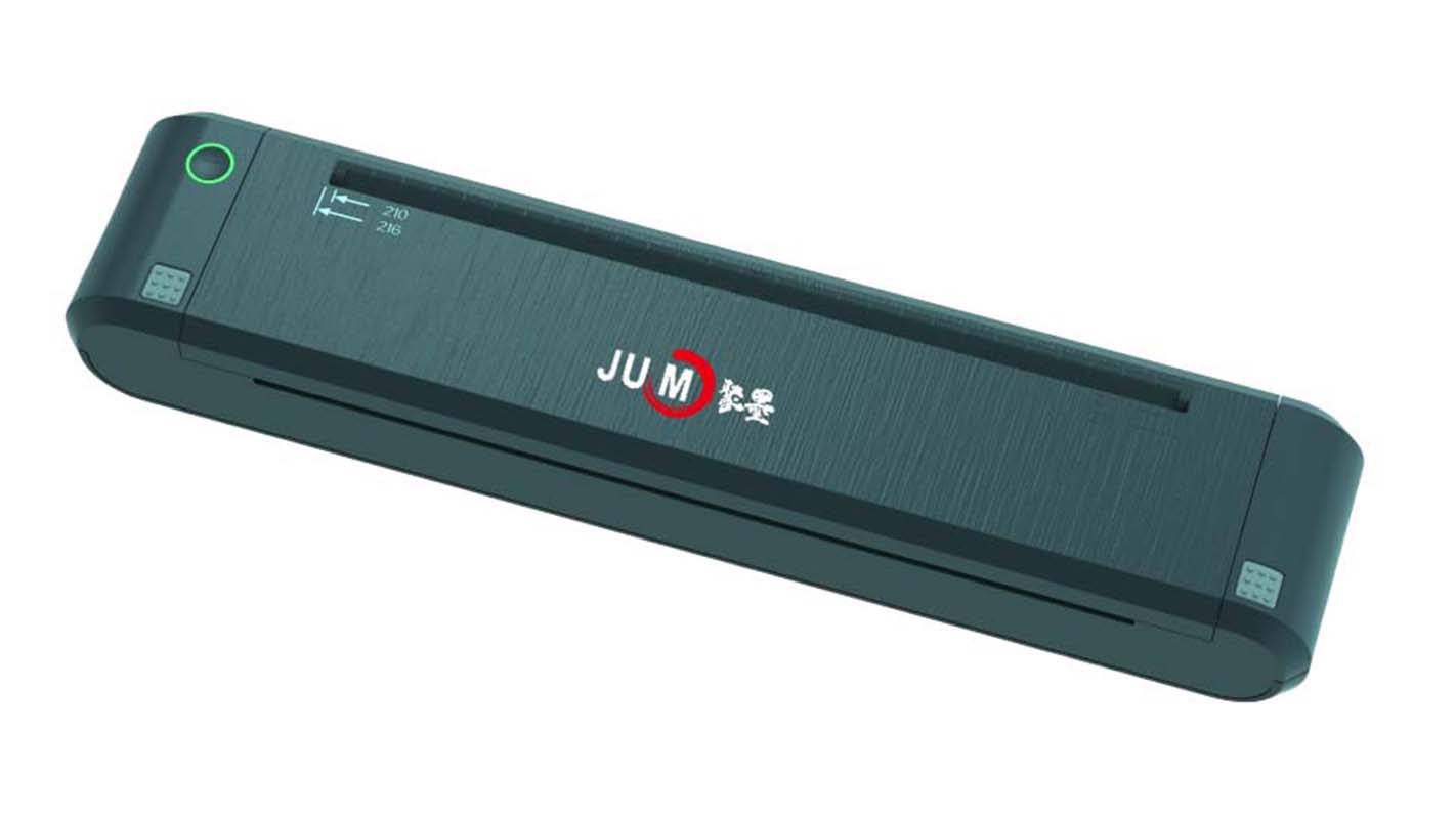 聚墨(JUM) JP01-B 315*67*44mm 8寸便携式打印机(计价单位:台)绿色高清大图