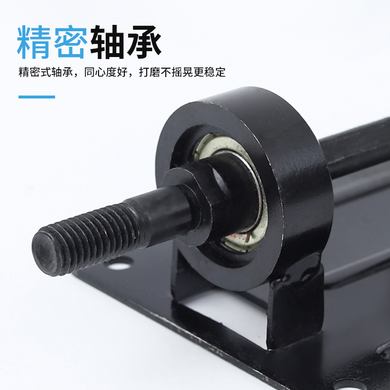 手电钻变砂轮转换变家用小型支架磨刀石打磨电钻手电钻抛光砂轮机-羊毛轮+转换杆