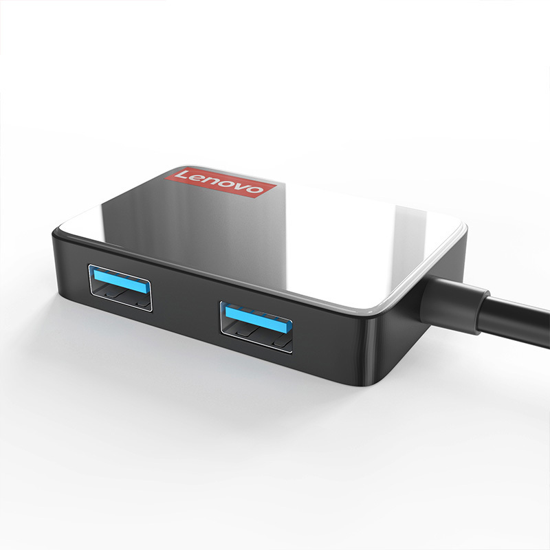 联想LP0806 亚克力镜面 USB3.0多功能扩展坞