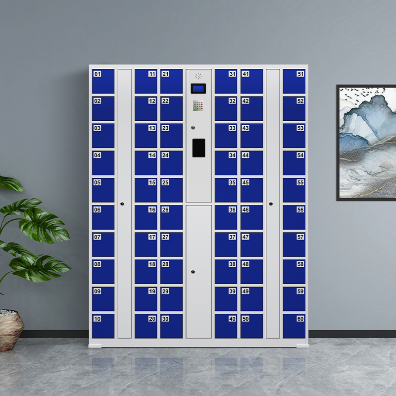 臻远 ZY-SJGB-12 智能手机柜电子设备寄存柜储物柜 60门刷卡款高清大图