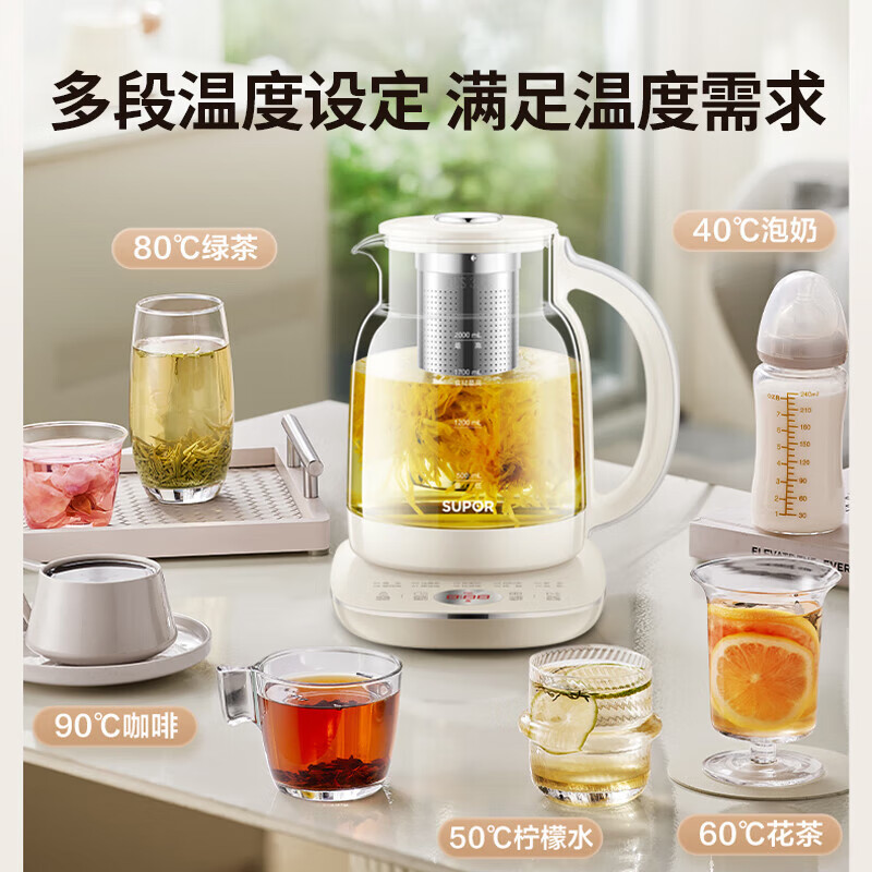 苏泊尔(SUPOR)家用自动断电大容量烧水壶 2L SW-20Y25高清大图