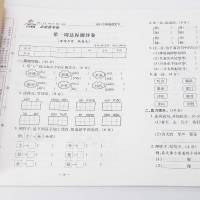 小学二年级下册语文数学书试卷同步人教版2018全套全新修订版单元测试卷月考期中期末测试卷冲刺100分二年级 全能练考卷子