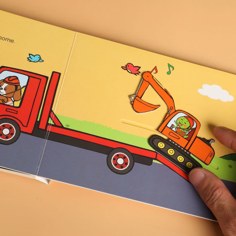 撕不烂翻翻乐大卡(世界名车) [正版]车车套装书籍儿童汽车绘本图画书机关书交通工具启蒙认知读物撕不烂涂鸦认知卡拉拉发声书图片