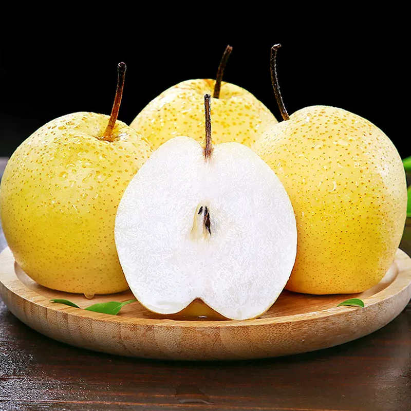 西沛生鲜云南精品雪花梨新鲜水果松脆多汁净重5斤单果250400g西沛生鲜