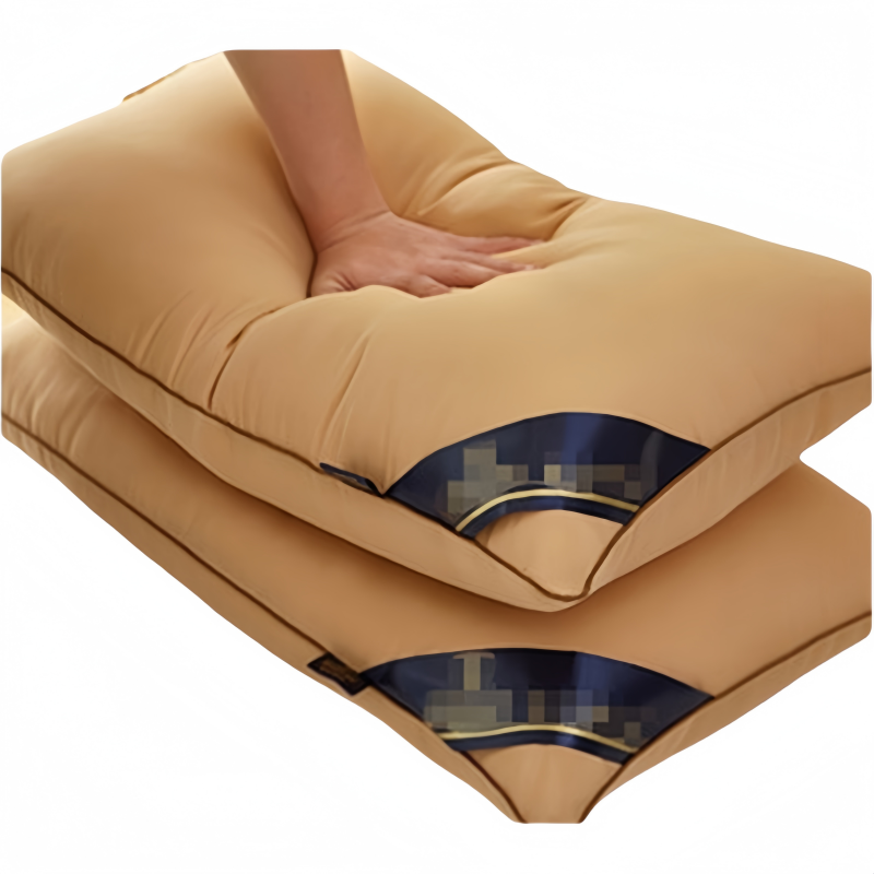 铭思沃纤维枕芯42*70cm个 咖色高清大图