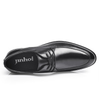 金猴（JINHOU）简约英伦牛皮男单鞋 商务男士低帮系带皮鞋男25288