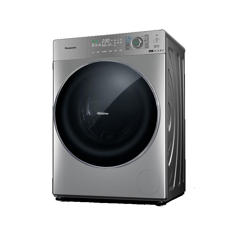 松下(Panasonic) 10公斤全自动滚筒洗衣机洗烘一体家用变频超薄智能滚筒洗衣机 XQG100-SD139