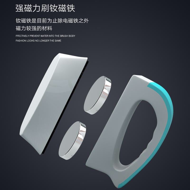 鱼缸刷磁力刷超强吸力鱼缸擦清理玻璃擦双面除藻清洗清洁工具刷子 普通小号[适合30以下鱼缸]