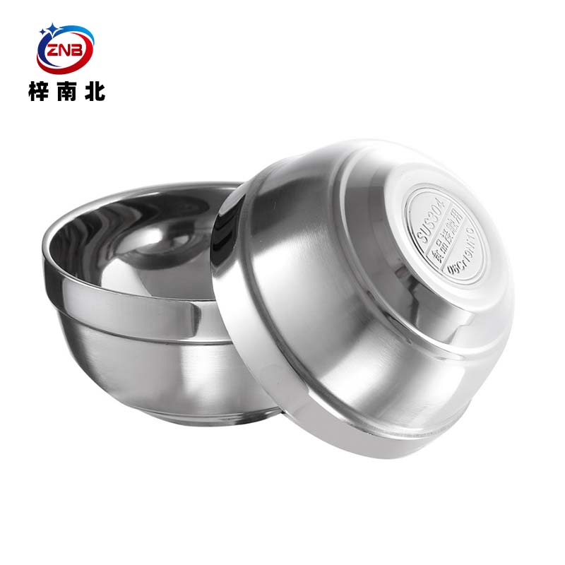 梓南北 304不锈钢碗 20cm 个高清大图