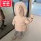 可莉允女童棉衣2022新款秋冬一岁宝宝冬装棉服洋气时髦儿童冬季棉袄外套