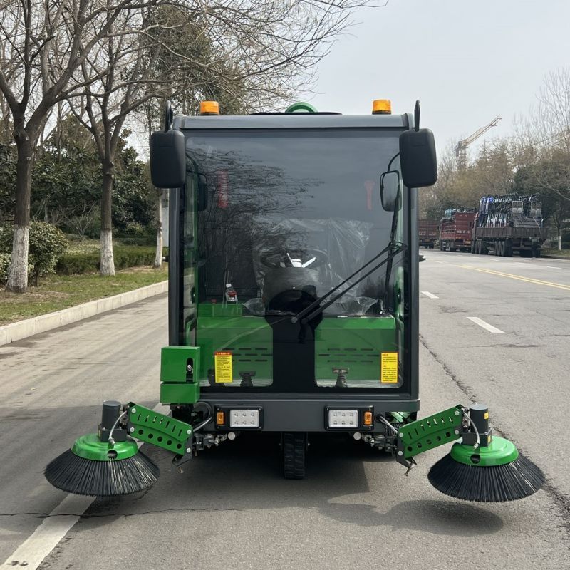 善洁驾驶式电动清扫车学校物业工业大型环卫扫地机工厂车间道路扫地车