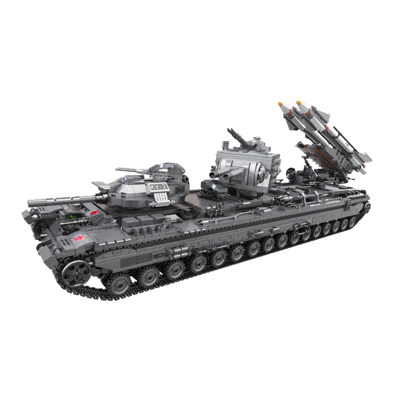 樂高积木坦克军事系列拼装玩具大型二战男孩子履带式高难度装甲车 s