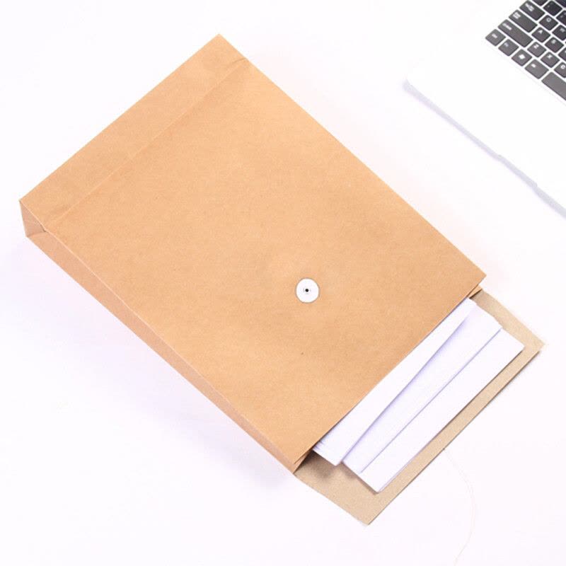 TTYOOP SJ-8801 340*240*60mm 牛皮纸档案袋 250g 25个/箱(计价单位:箱) 黄色图片