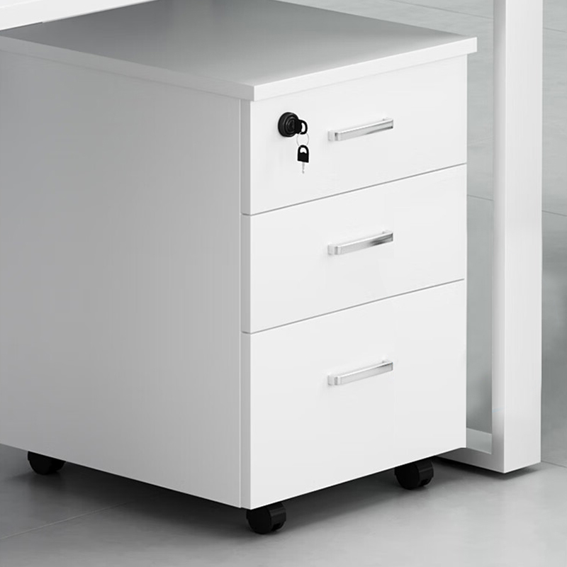 臻远GWH-01 简约职员桌办公桌屏风工作卡位 单人位含柜高清大图