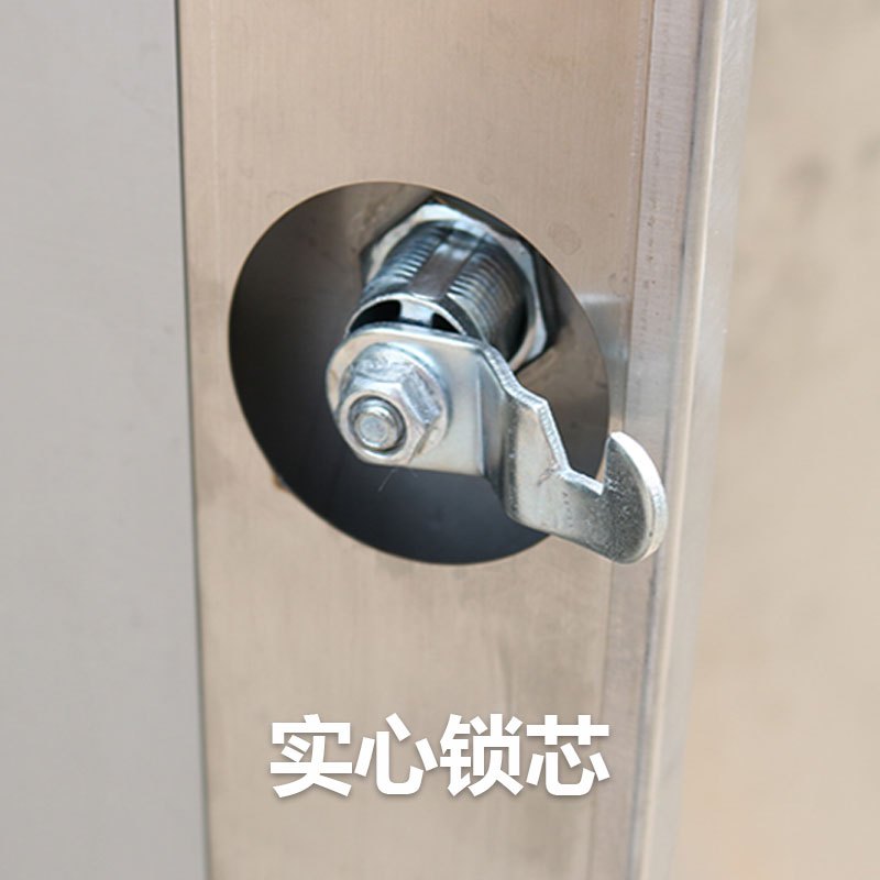 万尊不锈钢消防柜工具柜灭火箱工地应急物资柜消火栓微型消防站