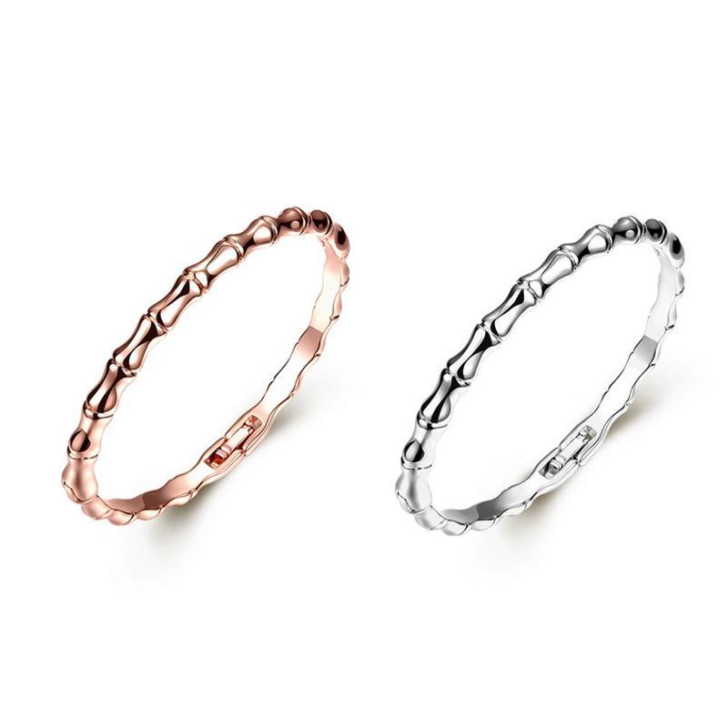 Z009 Women Bracelet 女生首饰简约日韩气质细手镯镀彩金饰品配饰送女朋友七夕情人节礼物