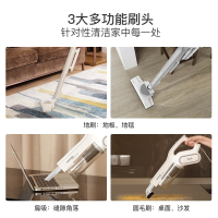 德尔玛(Deerma) DX700吸尘器家用手持吸尘器推杆地毯式两用小型强力大功率吸尘器升级版