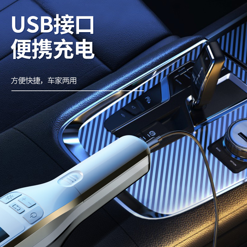 120缸[无线款13000毫安]送补胎工具+收纳袋 车载无线充气泵便携式汽车用电动打气筒小轿车轮胎12v加气宝