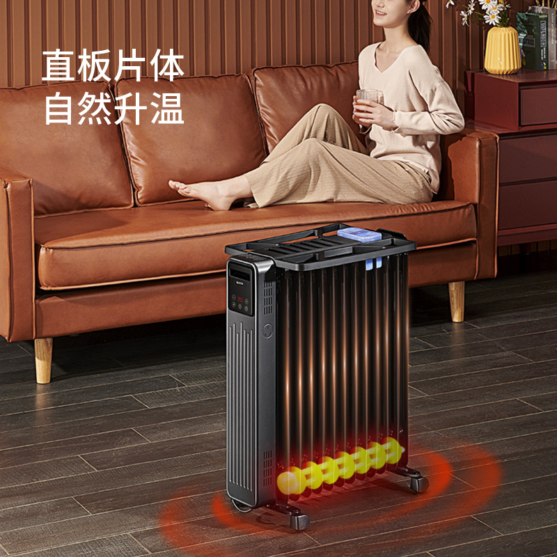 先锋13片遥控油汀 DYT-Z9R-IOT 智能语音控制家用电暖气片