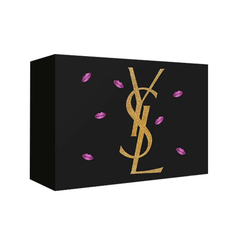 圣罗兰(YSL)黑金诱惑限量「方管」4支装礼盒(口红1#+口红13#+口红19#+口红52#)限量版礼盒