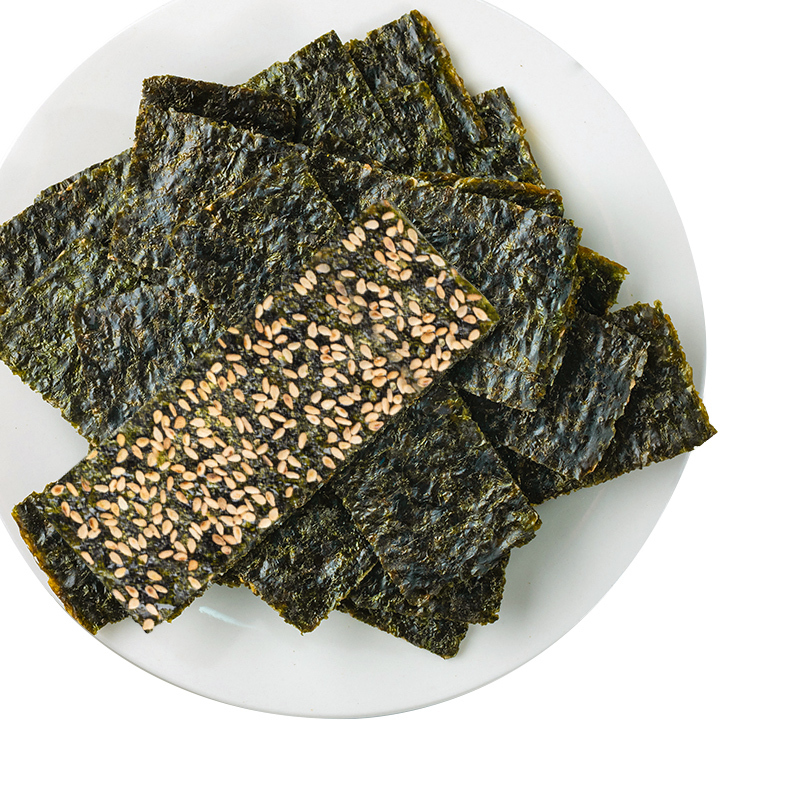 一品巷子 夹心海苔脆38gX3袋儿童即食芝麻大片零食小吃休闲食品