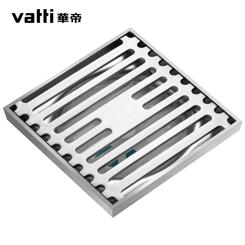 (vatti) 地漏不锈钢地漏 防臭神器盖芯 卫生间下水道洗衣机两用淋浴房浴室防虫 地漏套餐