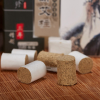 蕲州蕲宝堂手工蕲艾条 温灸纯艾条 艾段艾柱短艾条金艾绒艾条 艾草条 陈艾条艾灸条艾叶 李时珍故乡特产 一盒108柱