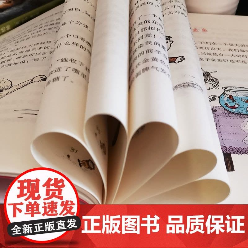 我和小姐姐克拉拉彩乌鸦系列十周年版外国儿童文学童话故事小学生课外阅读 书籍6-12岁小学三四五六年级课外书二十一世纪出版图片