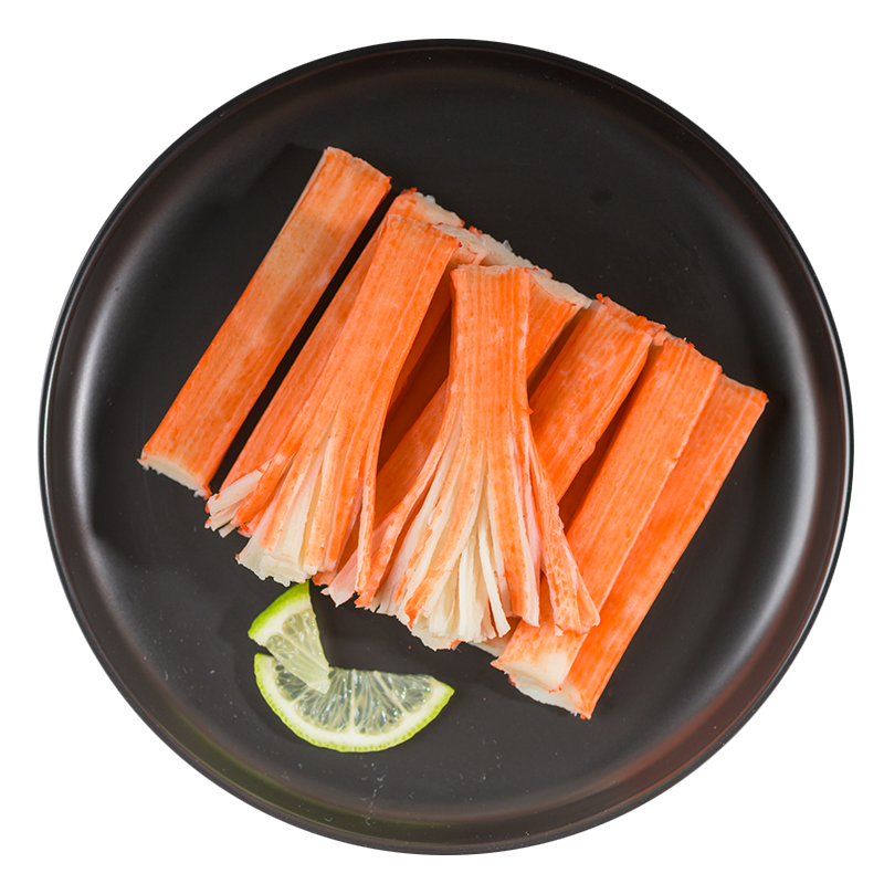 禧美海产 国产冷冻蟹棒模拟蟹柳250g