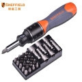 钢盾(SHEFFIELD) S056511 28件套倍速棘轮螺丝刀组套【家用】
